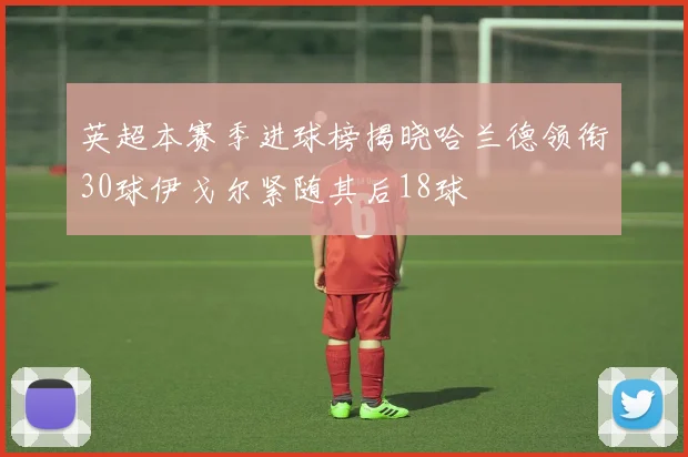 英超本赛季进球榜揭晓哈兰德领衔30球伊戈尔紧随其后18球